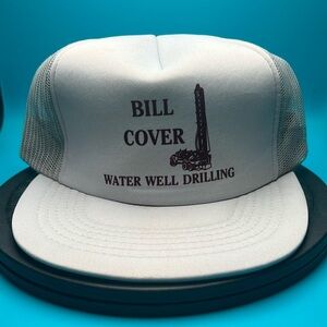 SnapBack Truckers hat water well drilling company
